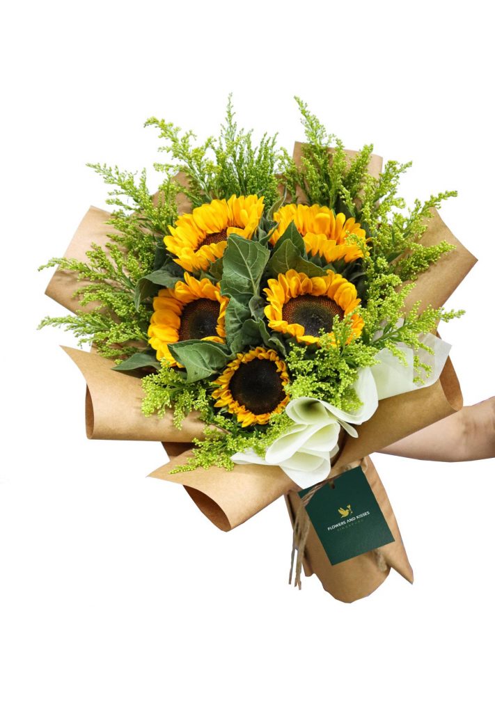 Sunflower Canopy | Same Day Flower Delivery | Flowers and Kisses