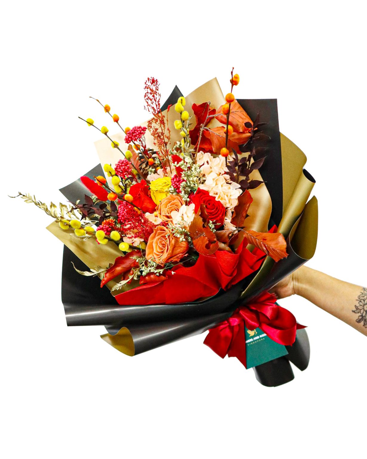 Same Day Fresh Flower Delivery Online Singapore | Flowers And Kisses