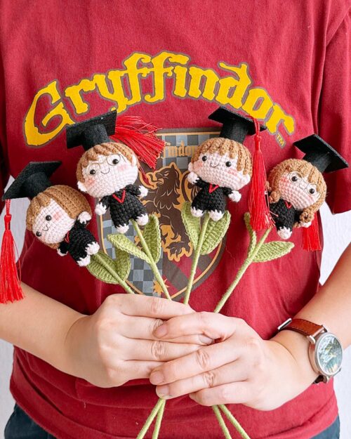 Graduation Crochet Dolls (4)